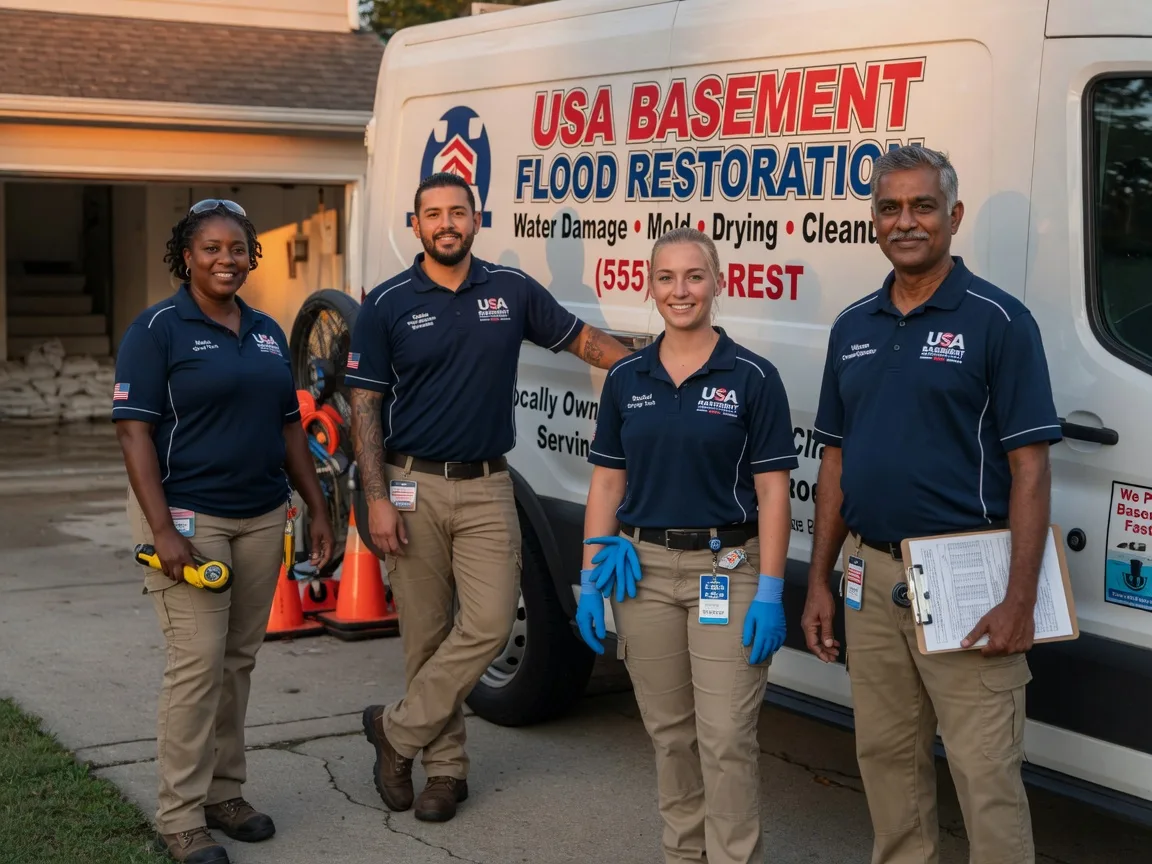 Basement Flood Cleanup company in Wisner, LA