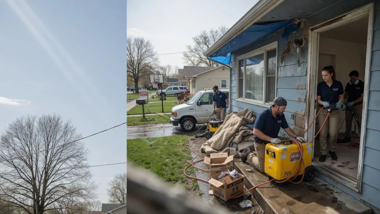 Basement Flood Cleanup in Wisner, LA near me
